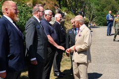 14/07/2026: King Charles III, Lord of Mann, visits the ‘Heroes on the Water Isle of Man’ Charity, based at Port Soderick, Isle of Man. PICTURE BY DAVE KNEEN PHOTOGRAPHY.