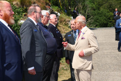 14/07/2026: King Charles III, Lord of Mann, visits the ‘Heroes on the Water Isle of Man’ Charity, based at Port Soderick, Isle of Man. PICTURE BY DAVE KNEEN PHOTOGRAPHY.