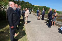 14/07/2026: King Charles III, Lord of Mann, visits the ‘Heroes on the Water Isle of Man’ Charity, based at Port Soderick, Isle of Man. PICTURE BY DAVE KNEEN PHOTOGRAPHY.