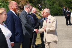 14/07/2026: King Charles III, Lord of Mann, visits the ‘Heroes on the Water Isle of Man’ Charity, based at Port Soderick, Isle of Man. PICTURE BY DAVE KNEEN PHOTOGRAPHY.