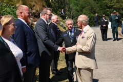 14/07/2026: King Charles III, Lord of Mann, visits the ‘Heroes on the Water Isle of Man’ Charity, based at Port Soderick, Isle of Man. PICTURE BY DAVE KNEEN PHOTOGRAPHY.