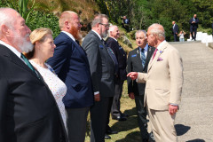 14/07/2026: King Charles III, Lord of Mann, visits the ‘Heroes on the Water Isle of Man’ Charity, based at Port Soderick, Isle of Man. PICTURE BY DAVE KNEEN PHOTOGRAPHY.