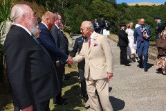 14/07/2026: King Charles III, Lord of Mann, visits the ‘Heroes on the Water Isle of Man’ Charity, based at Port Soderick, Isle of Man. PICTURE BY DAVE KNEEN PHOTOGRAPHY.