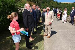 14/07/2026: King Charles III, Lord of Mann, visits the ‘Heroes on the Water Isle of Man’ Charity, based at Port Soderick, Isle of Man. PICTURE BY DAVE KNEEN PHOTOGRAPHY.