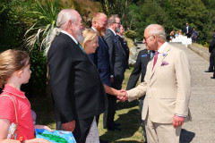 14/07/2026: King Charles III, Lord of Mann, visits the ‘Heroes on the Water Isle of Man’ Charity, based at Port Soderick, Isle of Man. PICTURE BY DAVE KNEEN PHOTOGRAPHY.