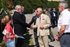 14/07/2026: King Charles III, Lord of Mann, visits the ‘Heroes on the Water Isle of Man’ Charity, based at Port Soderick, Isle of Man. PICTURE BY DAVE KNEEN PHOTOGRAPHY.