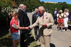 14/07/2026: King Charles III, Lord of Mann, visits the ‘Heroes on the Water Isle of Man’ Charity, based at Port Soderick, Isle of Man. PICTURE BY DAVE KNEEN PHOTOGRAPHY.
