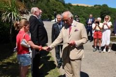 14/07/2026: King Charles III, Lord of Mann, visits the ‘Heroes on the Water Isle of Man’ Charity, based at Port Soderick, Isle of Man. PICTURE BY DAVE KNEEN PHOTOGRAPHY.