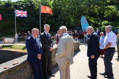 14/07/2026: King Charles III, Lord of Mann, visits the ‘Heroes on the Water Isle of Man’ Charity, based at Port Soderick, Isle of Man. PICTURE BY DAVE KNEEN PHOTOGRAPHY.