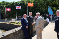 14/07/2026: King Charles III, Lord of Mann, visits the ‘Heroes on the Water Isle of Man’ Charity, based at Port Soderick, Isle of Man. PICTURE BY DAVE KNEEN PHOTOGRAPHY.