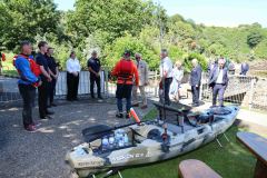 14/07/2026: King Charles III, Lord of Mann, visits the ‘Heroes on the Water Isle of Man’ Charity, based at Port Soderick, Isle of Man. PICTURE BY DAVE KNEEN PHOTOGRAPHY.