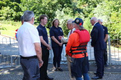 14/07/2026: King Charles III, Lord of Mann, visits the ‘Heroes on the Water Isle of Man’ Charity, based at Port Soderick, Isle of Man. PICTURE BY DAVE KNEEN PHOTOGRAPHY.