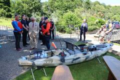 14/07/2026: King Charles III, Lord of Mann, visits the ‘Heroes on the Water Isle of Man’ Charity, based at Port Soderick, Isle of Man. PICTURE BY DAVE KNEEN PHOTOGRAPHY.