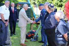 14/07/2026: King Charles III, Lord of Mann, visits the ‘Heroes on the Water Isle of Man’ Charity, based at Port Soderick, Isle of Man. PICTURE BY DAVE KNEEN PHOTOGRAPHY.
