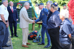 14/07/2026: King Charles III, Lord of Mann, visits the ‘Heroes on the Water Isle of Man’ Charity, based at Port Soderick, Isle of Man. PICTURE BY DAVE KNEEN PHOTOGRAPHY.