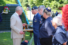 14/07/2026: King Charles III, Lord of Mann, visits the ‘Heroes on the Water Isle of Man’ Charity, based at Port Soderick, Isle of Man. PICTURE BY DAVE KNEEN PHOTOGRAPHY.