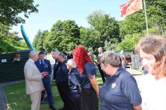 14/07/2026: King Charles III, Lord of Mann, visits the ‘Heroes on the Water Isle of Man’ Charity, based at Port Soderick, Isle of Man. PICTURE BY DAVE KNEEN PHOTOGRAPHY.