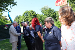 14/07/2026: King Charles III, Lord of Mann, visits the ‘Heroes on the Water Isle of Man’ Charity, based at Port Soderick, Isle of Man. PICTURE BY DAVE KNEEN PHOTOGRAPHY.
