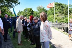 14/07/2026: King Charles III, Lord of Mann, visits the ‘Heroes on the Water Isle of Man’ Charity, based at Port Soderick, Isle of Man. PICTURE BY DAVE KNEEN PHOTOGRAPHY.