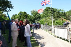 14/07/2026: King Charles III, Lord of Mann, visits the ‘Heroes on the Water Isle of Man’ Charity, based at Port Soderick, Isle of Man. PICTURE BY DAVE KNEEN PHOTOGRAPHY.