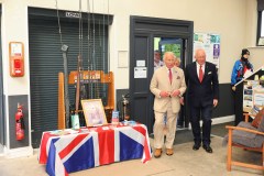 14/07/2026: King Charles III, Lord of Mann, visits the ‘Heroes on the Water Isle of Man’ Charity, based at Port Soderick, Isle of Man. PICTURE BY DAVE KNEEN PHOTOGRAPHY.