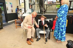 14/07/2026: King Charles III, Lord of Mann, visits the ‘Heroes on the Water Isle of Man’ Charity, based at Port Soderick, Isle of Man. PICTURE BY DAVE KNEEN PHOTOGRAPHY.