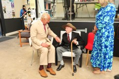 14/07/2026: King Charles III, Lord of Mann, visits the ‘Heroes on the Water Isle of Man’ Charity, based at Port Soderick, Isle of Man. PICTURE BY DAVE KNEEN PHOTOGRAPHY.