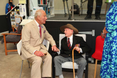 14/07/2026: King Charles III, Lord of Mann, visits the ‘Heroes on the Water Isle of Man’ Charity, based at Port Soderick, Isle of Man. PICTURE BY DAVE KNEEN PHOTOGRAPHY.