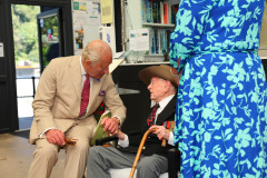 14/07/2026: King Charles III, Lord of Mann, visits the ‘Heroes on the Water Isle of Man’ Charity, based at Port Soderick, Isle of Man. PICTURE BY DAVE KNEEN PHOTOGRAPHY.