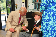 14/07/2026: King Charles III, Lord of Mann, visits the ‘Heroes on the Water Isle of Man’ Charity, based at Port Soderick, Isle of Man. PICTURE BY DAVE KNEEN PHOTOGRAPHY.