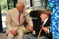 14/07/2026: King Charles III, Lord of Mann, visits the ‘Heroes on the Water Isle of Man’ Charity, based at Port Soderick, Isle of Man. PICTURE BY DAVE KNEEN PHOTOGRAPHY.