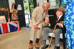 14/07/2026: King Charles III, Lord of Mann, visits the ‘Heroes on the Water Isle of Man’ Charity, based at Port Soderick, Isle of Man. PICTURE BY DAVE KNEEN PHOTOGRAPHY.