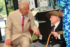 14/07/2026: King Charles III, Lord of Mann, visits the ‘Heroes on the Water Isle of Man’ Charity, based at Port Soderick, Isle of Man. PICTURE BY DAVE KNEEN PHOTOGRAPHY.
