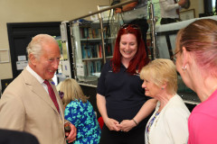14/07/2026: King Charles III, Lord of Mann, visits the ‘Heroes on the Water Isle of Man’ Charity, based at Port Soderick, Isle of Man. PICTURE BY DAVE KNEEN PHOTOGRAPHY.
