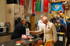 14/07/2026: King Charles III, Lord of Mann, visits the ‘Heroes on the Water Isle of Man’ Charity, based at Port Soderick, Isle of Man. PICTURE BY DAVE KNEEN PHOTOGRAPHY.