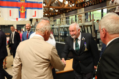 14/07/2026: King Charles III, Lord of Mann, visits the ‘Heroes on the Water Isle of Man’ Charity, based at Port Soderick, Isle of Man. PICTURE BY DAVE KNEEN PHOTOGRAPHY.
