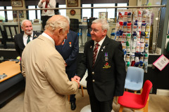 14/07/2026: King Charles III, Lord of Mann, visits the ‘Heroes on the Water Isle of Man’ Charity, based at Port Soderick, Isle of Man. PICTURE BY DAVE KNEEN PHOTOGRAPHY.