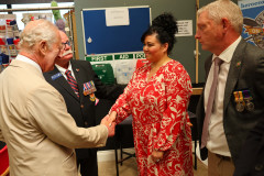 14/07/2026: King Charles III, Lord of Mann, visits the ‘Heroes on the Water Isle of Man’ Charity, based at Port Soderick, Isle of Man. PICTURE BY DAVE KNEEN PHOTOGRAPHY.