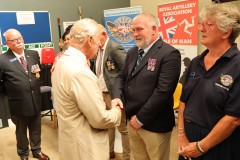 14/07/2026: King Charles III, Lord of Mann, visits the ‘Heroes on the Water Isle of Man’ Charity, based at Port Soderick, Isle of Man. PICTURE BY DAVE KNEEN PHOTOGRAPHY.