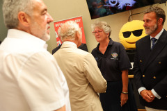 14/07/2026: King Charles III, Lord of Mann, visits the ‘Heroes on the Water Isle of Man’ Charity, based at Port Soderick, Isle of Man. PICTURE BY DAVE KNEEN PHOTOGRAPHY.