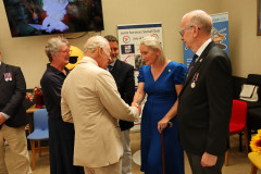 14/07/2026: King Charles III, Lord of Mann, visits the ‘Heroes on the Water Isle of Man’ Charity, based at Port Soderick, Isle of Man. PICTURE BY DAVE KNEEN PHOTOGRAPHY.