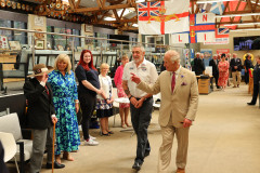 14/07/2026: King Charles III, Lord of Mann, visits the ‘Heroes on the Water Isle of Man’ Charity, based at Port Soderick, Isle of Man. PICTURE BY DAVE KNEEN PHOTOGRAPHY.