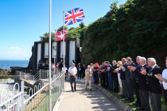 14/07/2026: King Charles III, Lord of Mann, visits the ‘Heroes on the Water Isle of Man’ Charity, based at Port Soderick, Isle of Man. PICTURE BY DAVE KNEEN PHOTOGRAPHY.