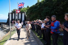 14/07/2026: King Charles III, Lord of Mann, visits the ‘Heroes on the Water Isle of Man’ Charity, based at Port Soderick, Isle of Man. PICTURE BY DAVE KNEEN PHOTOGRAPHY.