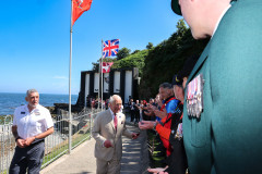 14/07/2026: King Charles III, Lord of Mann, visits the ‘Heroes on the Water Isle of Man’ Charity, based at Port Soderick, Isle of Man. PICTURE BY DAVE KNEEN PHOTOGRAPHY.