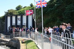 14/07/2026: King Charles III, Lord of Mann, visits the ‘Heroes on the Water Isle of Man’ Charity, based at Port Soderick, Isle of Man. PICTURE BY DAVE KNEEN PHOTOGRAPHY.