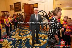 18/02/2026: Honours Reception for Sir Mark Cavendish, Government House, Douglas, Isle of Man. PICTURE BY DAVE KNEEN PHOTOGRAPHY.