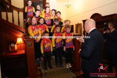 18/02/2026: Honours Reception for Sir Mark Cavendish, Government House, Douglas, Isle of Man. PICTURE BY DAVE KNEEN PHOTOGRAPHY.