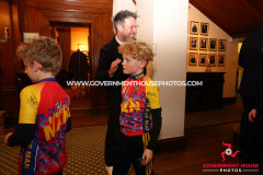 18/02/2026: Honours Reception for Sir Mark Cavendish, Government House, Douglas, Isle of Man. PICTURE BY DAVE KNEEN PHOTOGRAPHY.