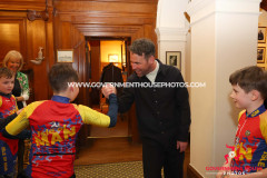 18/02/2026: Honours Reception for Sir Mark Cavendish, Government House, Douglas, Isle of Man. PICTURE BY DAVE KNEEN PHOTOGRAPHY.